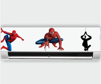 WallHunt 70 cm Spiderman Superhero Self Adhesive Sticker(Pack of 1)