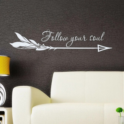 SnappyVinyl 58 cm Bohemian Arrow Self Adhesive Sticker(Pack of 1)
