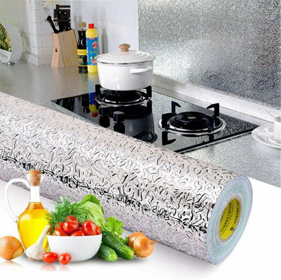 heeva creation Classics Silver Wallpaper(200 cm x 60 cm)