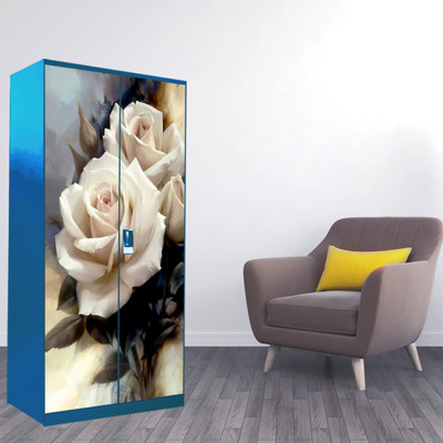 WallDaddy 213 cm WDST-ClassicRoseAlmira Self Adhesive Sticker(Pack of 1)