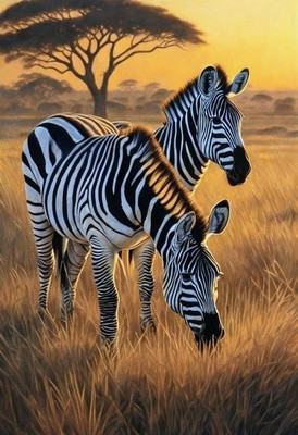 TrendVerse 91.44 cm CANVAS HD DIGITAL PRINTING STICKER LATEST 17 Self Adhesive Sticker(Pack of 1)