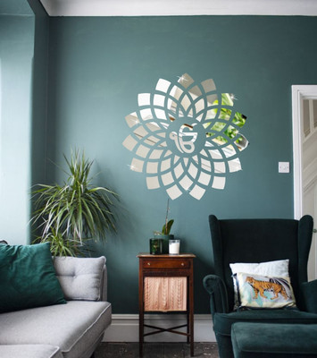 EJAart 60 cm Daimond Khanda Self Adhesive Sticker(Pack of 1)