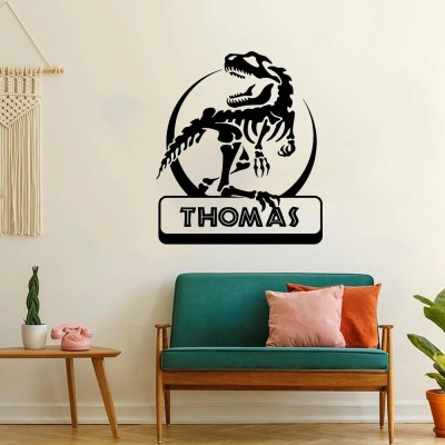 Xskin 42 cm Jurassic T Rex Dinosaur, Wall Stickers Home Decor Waterproof Wall Decals Self Adhesive Sticker(Pack of 1)