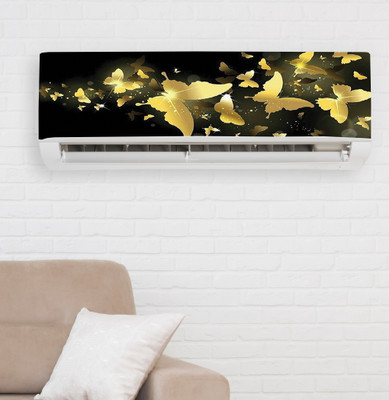 Zedexgraphics 90 cm Air Conditioner Sticker Self Adhesive Sticker(Pack of 1)