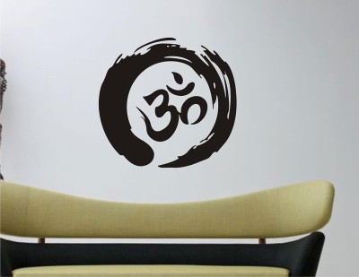 Xskin 30 cm Om Religious , Wall Sticker Easy to Apply and Remove Self Adhesive Sticker(Pack of 1)