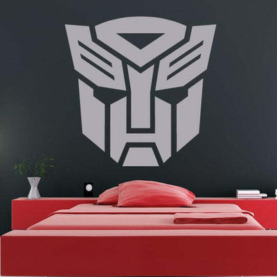 SnappyVinyl 40 cm Autobot Transformers Self Adhesive Sticker(Pack of 1)