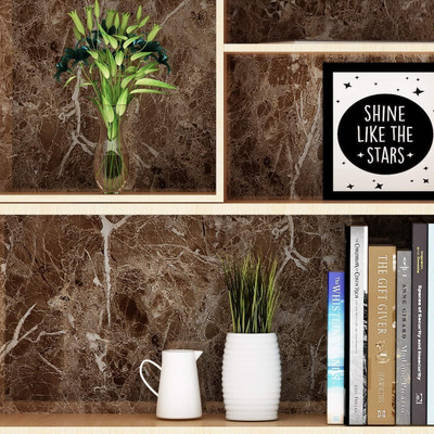 DUDHAT EXPORT Abstract Brown Wallpaper(200 cm x 60 cm)