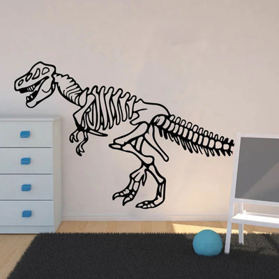 Xskin 100 cm Large T-Rex Dinosaur Fossils Animal Self Adhesive Sticker(Pack of 1)