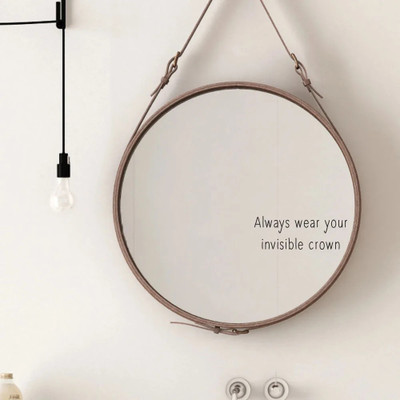 SnappyVinyl 30 cm Always Wear Self Adhesive Sticker(Pack of 1)