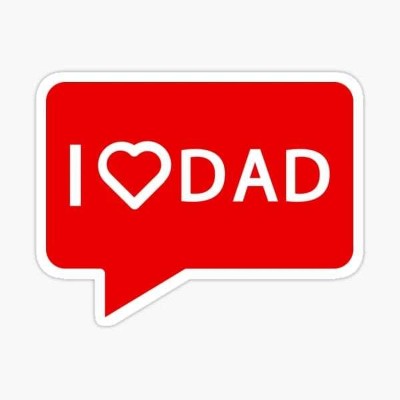 Dua 5 inch dad poster Reusable Sticker(Pack of 1)