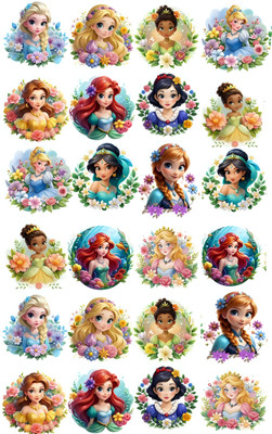 MINISCREATIONS 10 inch 44 Non-Reusable Sticker(Pack of 4)