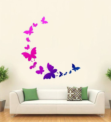 ZEN TREK 45 cm Trendy Decorative Sticker for Wall, Laptop, Bike, Car, Mobile & Multipurpose Use Self Adhesive Sticker(Pack of 1)