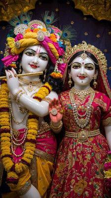 swaroopa 16.5 inch Krishna sticker Self Adhesive Sticker(Pack of 1)