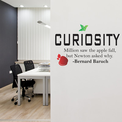 Wallzone 80 cm Quotes Removable Sticker(Pack of 1)