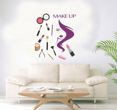 Archi Graphics Studio 60 cm Archi graphics make up tools (Decorative wall cosmetic sticker ) Self Adhesive Sticker(Pack of 1)