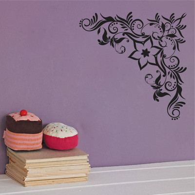 Décor vibe 55 cm latest Love You for Living Room,Bedroom,Hall,Home Décor (67 Cm X 55 Cm ) Self Adhesive Sticker(Pack of 1)