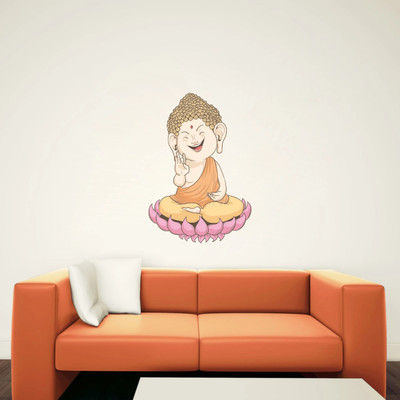 KgnDesigns 41 cm KDS_AS176 Self Adhesive Sticker(Pack of 1)