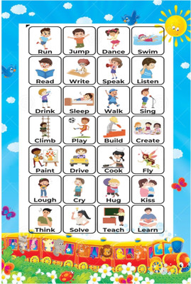 voorkoms 18 inch Wall Poster For Home, Office & Other Places Poster 8x8 Inch Self Adhesive Sticker(Pack of 1)