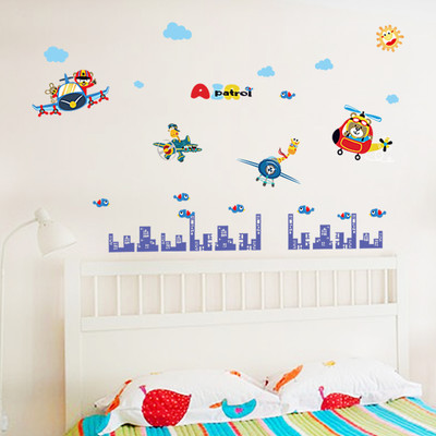 SmartWindow 50 cm Multicolor Cartoon Design Wall Sticker for Home and Wall Décor (50 CM x 70 CM) Self Adhesive Sticker(Pack of 1)