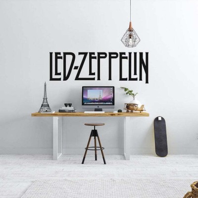 Xskin 18 cm Led Zeppelin Band Logo Self Adhesive Sticker(Pack of 1)