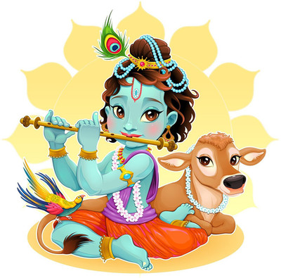 marvellous 75 cm M...BALKRISHNA Self Adhesive Sticker(Pack of 1)