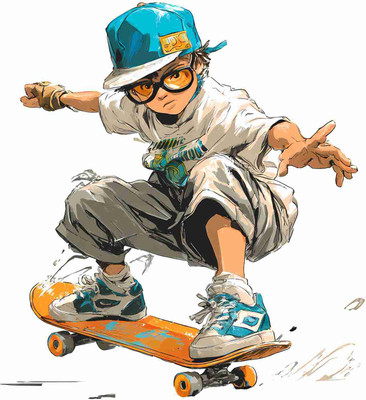 SkyOlla 60 cm Sketch Board Wall Sticker – Self Adhesive Vinyl Décor for Kids’ Room Self Adhesive Sticker(Pack of 1)