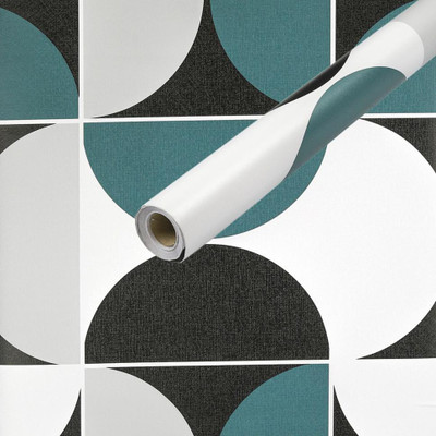 Flipkart SmartBuy Vinyl Abstract Multicolor Wallpaper(L x W: 300 cm x 40 cm)