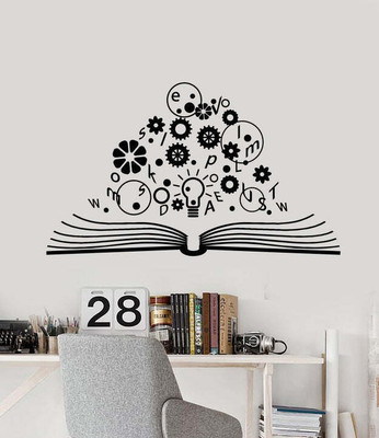 Xskin 27 cm School Brain Science Open Self Adhesive Sticker(Pack of 1)