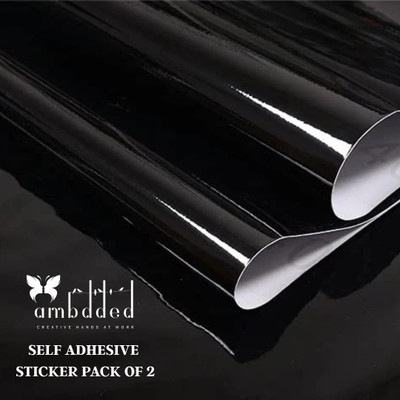 ambdded 200 cm AMB-STICKER-058-PACKOF2 Self Adhesive Sticker(Pack of 2)