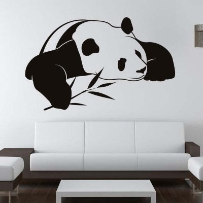 Xskin 59 cm Sleeping Panda with Bamboo Self Adhesive Sticker(Pack of 1)