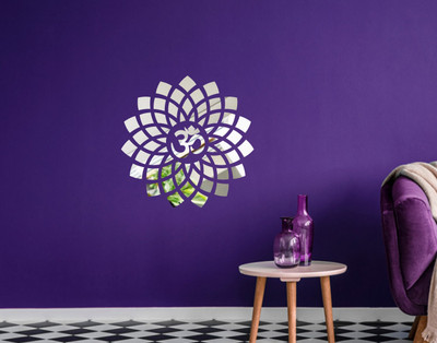 EJAart 60 cm Daimond Om Self Adhesive Sticker(Pack of 1)