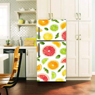 Bnezz 160 cm F-LemonPieces Self Adhesive Sticker(Pack of 1)