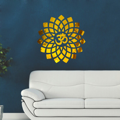 EJAart 60 cm Daimond Om Self Adhesive Sticker(Pack of 1)