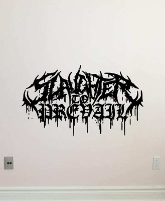 SnappyVinyl 62 cm Slaughter Wall Self Adhesive Sticker(Pack of 1)