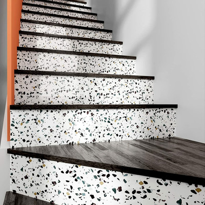 SOJITRA EXPORT Vinyl Abstract White Wallpaper(L x W: 200 cm x 60 cm)