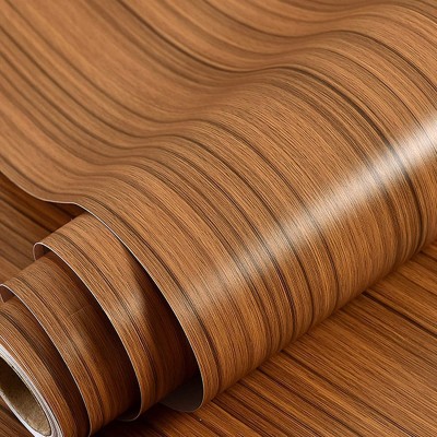 FOKRIM 300 cm light wooden 45x300cm Self Adhesive Sticker(Pack of 1)