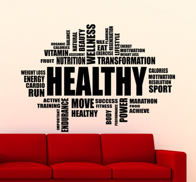 marvellous 103 cm m-health Self Adhesive Sticker(Pack of 1)