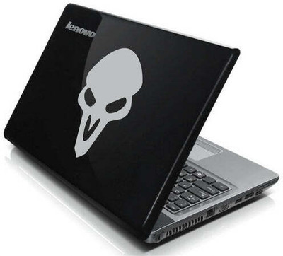 Xskin 4 cm Reaper Skull Overwatch Computer Game Self Adhesive Sticker(Pack of 1)