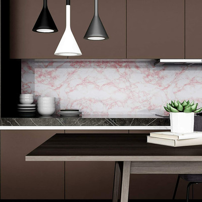 SOJITRA EXPORT Classics Pink Wallpaper(200 cm x 60 cm)