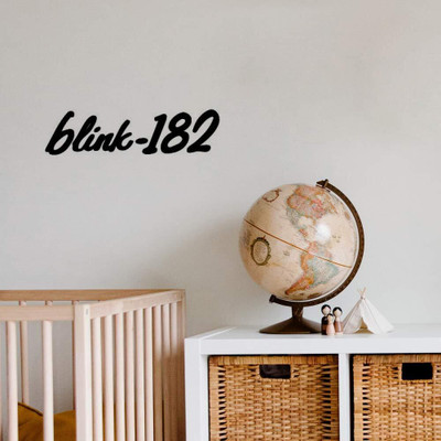 SnappyVinyl 29 cm Blink 182 Rock Band2 Wall Decals, Easy to Apply Self Adhesive Sticker(Pack of 1)