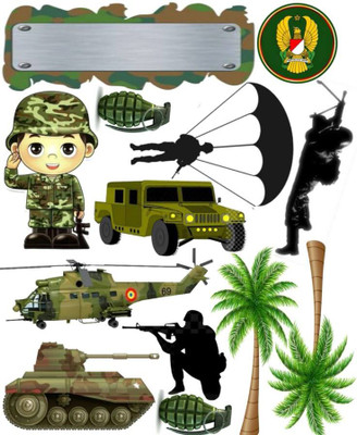 TrendVerse 45 cm Sticker for Living Room 49 Self Adhesive Sticker(Pack of 1)