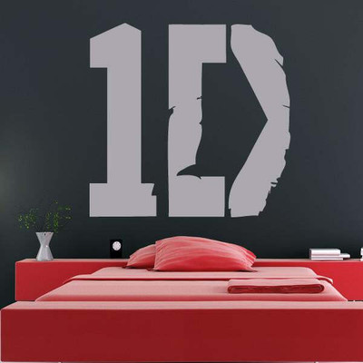 SnappyVinyl 40 cm 1D One Direction Self Adhesive Sticker(Pack of 1)