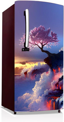 Creative Print Solution 124.46 cm Fridge Sticker Self Adhesive Sticker(Pack of 1)