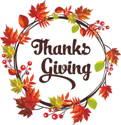 Epithet Studio 58 cm HAPPY Thanks GivingWall Sticker and Home Décor Self Adhesive Sticker(Pack of 1)