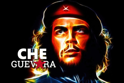 ShubhFly 47 cm Che Guevara Wall Sticker Che Guevara Motivational Quote for Home Decor Self Adhesive Sticker(Pack of 1)