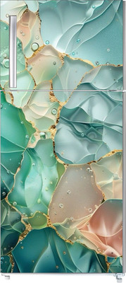 SHAH CREATION 160 cm Marble design wall sticker Self Adhesive Sticker(Pack of 1)