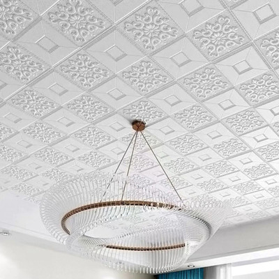 Onbet Architecture White Wallpaper(70 cm x 70 cm)