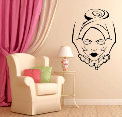 marvellous 60 cm m_facemassage Self Adhesive Sticker(Pack of 1)