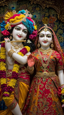 swaroopa 16.5 inch Krishna sticker Self Adhesive Sticker(Pack of 1)