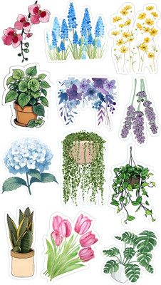 MINISCREATIONS 10 inch 9 Non-Reusable Sticker(Pack of 4)